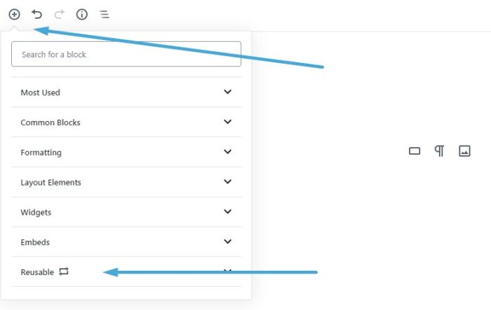 040 wordpress block editor reusable blocks 2