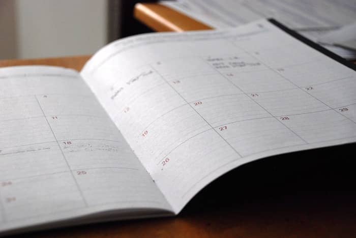 content marketing calendar