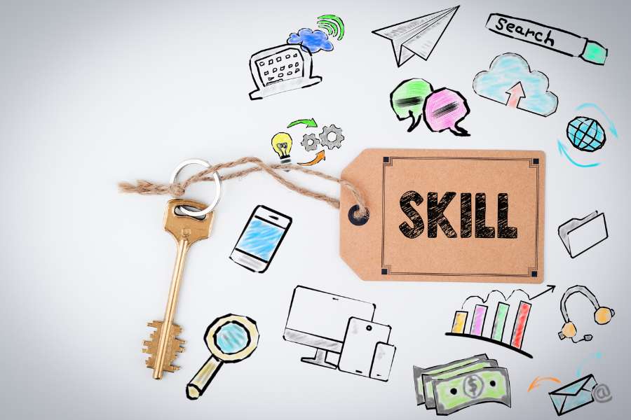 data entry key skills