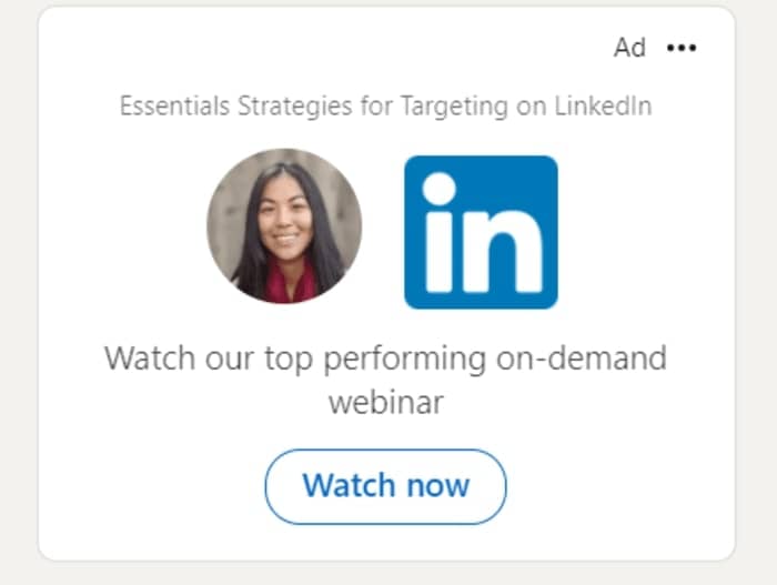 linkedin dynamic ad