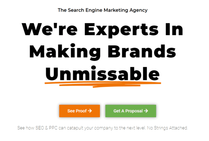 b2b copywriting session media landing page copy