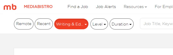 freelance writing job boards mediabistro