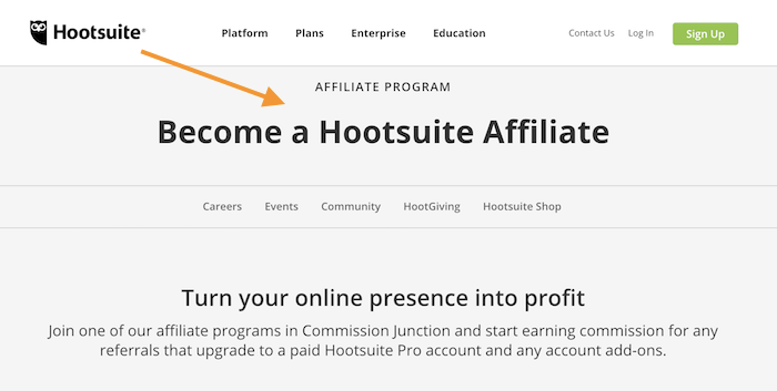 Hootsuite Affiliate