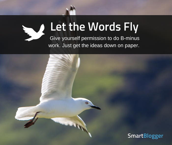 let the words fly